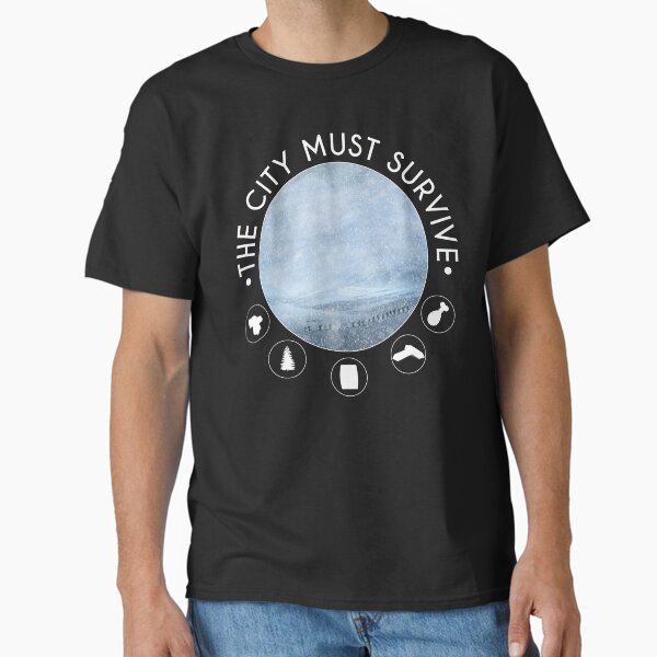 The city must survive original frostpunk inspired - Adult & Kids T-Shirts, Sweatshirts & Hoodies apparel design preview 1