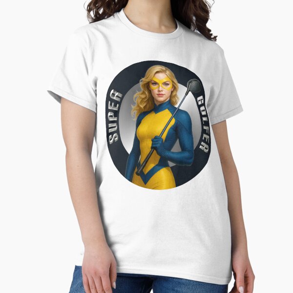 Superhero Golfer - Adult & Kids T-Shirts, Sweatshirts & Hoodies apparel design preview 1