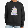 Jane Austen Book Stack Pride and Prejudice Literary - Adult & Kids T-Shirts, Sweatshirts & Hoodies apparel design preview 1