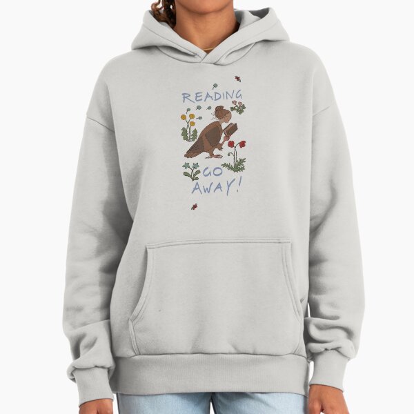 Reading Go Away - Adult & Kids T-Shirts, Sweatshirts & Hoodies apparel design preview 1