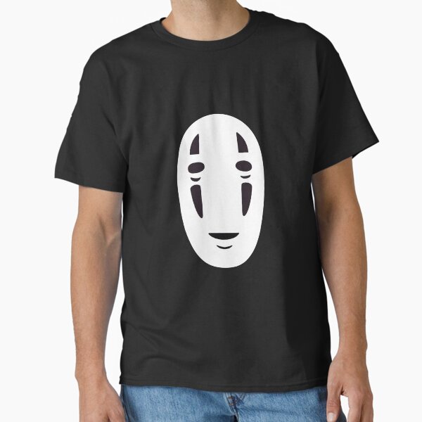 No Face of Spirited Away with Japanese Kanji Studio - Adult & Kids T-Shirts, Sweatshirts & Hoodies apparel design preview 1
