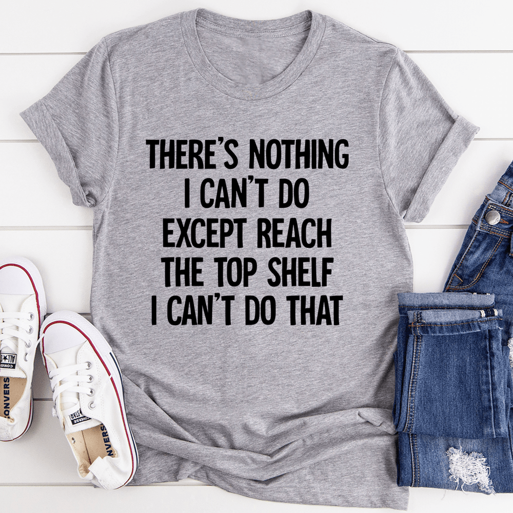 "There Is Nothing I Can't Do ……"Letter Printed - Adult & Kids T-Shirts, Sweatshirts & Hoodies apparel design preview 4