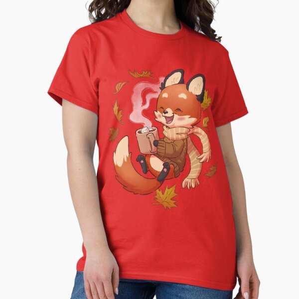 Cozy Fox Fall - Adult & Kids T-Shirts, Sweatshirts & Hoodies apparel design preview 1
