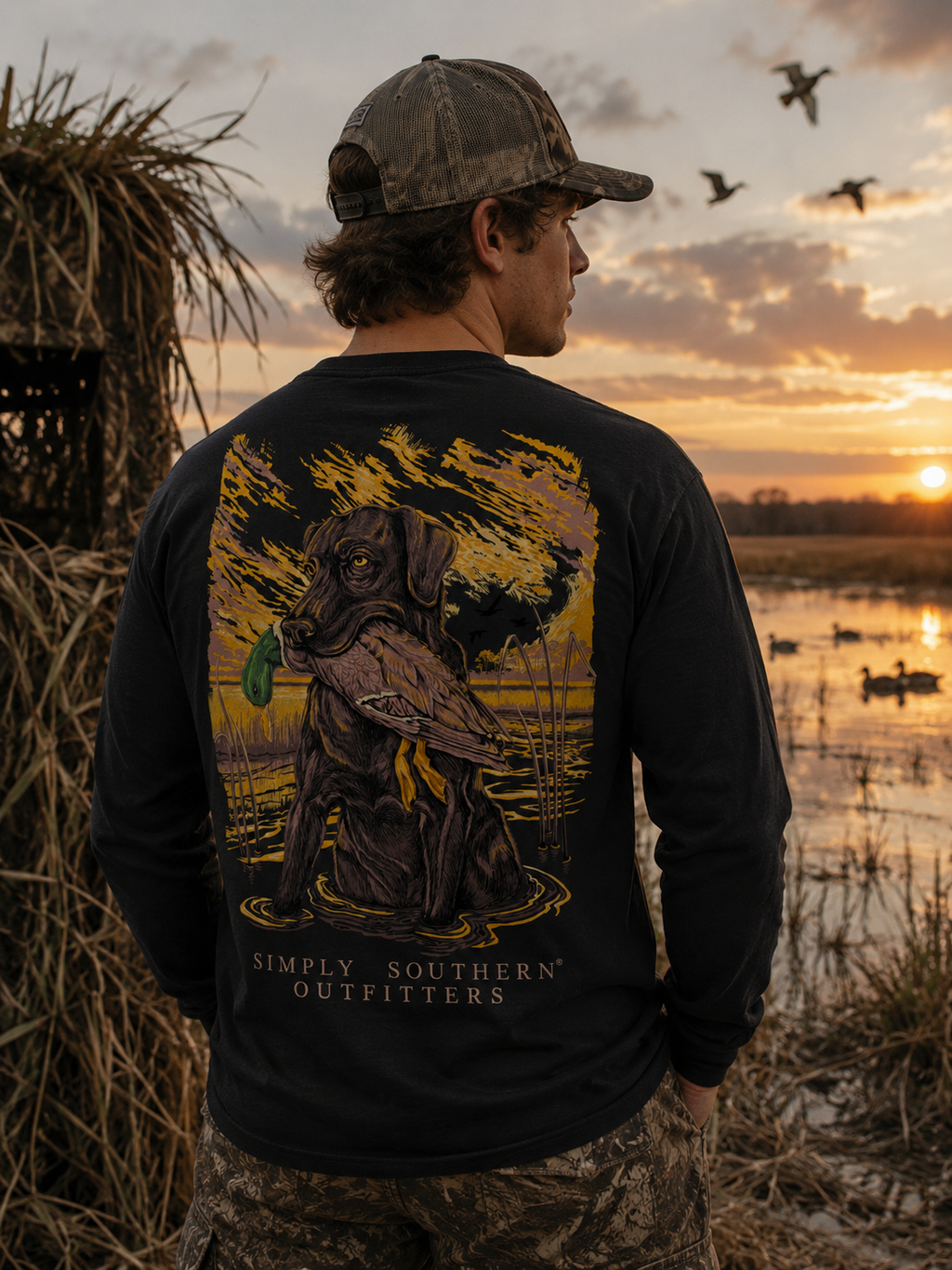 Simply Southern Swamp Dog - Adult & Kids T-Shirts, Sweatshirts & Hoodies apparel design preview 1