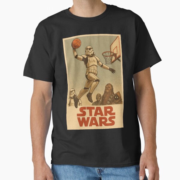 Dunk Wars The Stormtrooper Slam - Adult & Kids T-Shirts, Sweatshirts & Hoodies apparel design preview 1