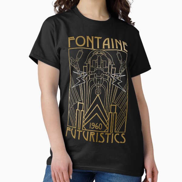 Fontaine Futuristics - Adult & Kids T-Shirts, Sweatshirts & Hoodies apparel design preview 1