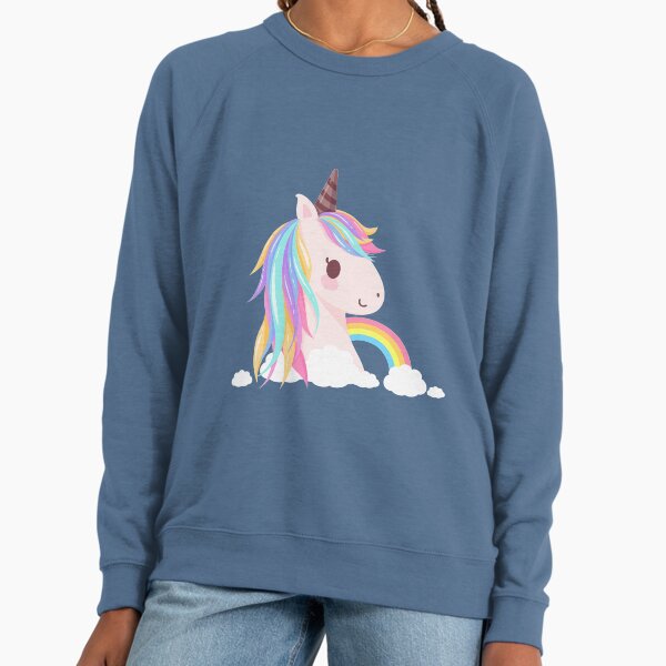 Cute baby unicorn Lightweight - Adult & Kids T-Shirts, Sweatshirts & Hoodies apparel design preview 1