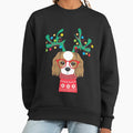 Cavalier King Charles Spaniel Funny Holiday Xmas - Adult & Kids T-Shirts, Sweatshirts & Hoodies apparel design preview 1