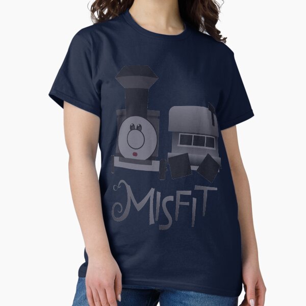 Misfits Square-Wheeled Caboose Train - Adult & Kids T-Shirts, Sweatshirts & Hoodies apparel design preview 1