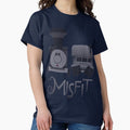 Misfits Square-Wheeled Caboose Train - Adult & Kids T-Shirts, Sweatshirts & Hoodies apparel design preview 1