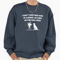 I don't care who dies in a movie as long the dog - Adult & Kids T-Shirts, Sweatshirts & Hoodies apparel design preview 1