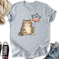 Unbothered Cat Patriot - Adult & Kids T-Shirts, Sweatshirts & Hoodies apparel design preview 1