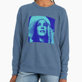 Romy Schneider in blue Lightweight - Adult & Kids T-Shirts, Sweatshirts & Hoodies apparel design preview 1