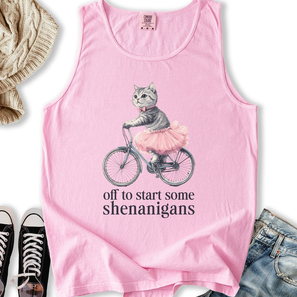 Shenanigans Tank Top - Adult & Kids T-Shirts, Sweatshirts & Hoodies apparel design preview 2