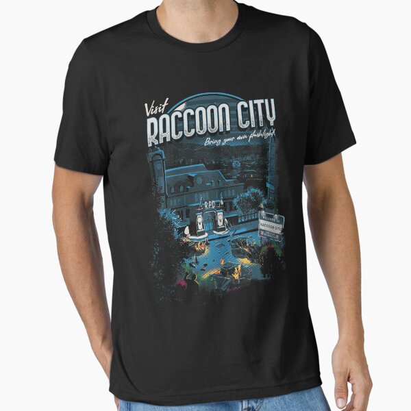 Visit Raccoon City - Adult & Kids T-Shirts, Sweatshirts & Hoodies apparel design preview 1