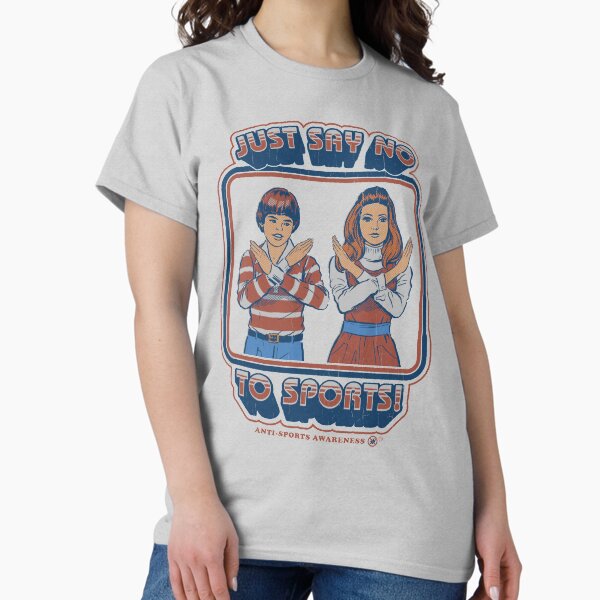 Say No to Sports - Adult & Kids T-Shirts, Sweatshirts & Hoodies apparel design preview 1