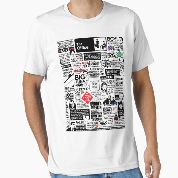 Wise Words From The Office Quotes (Variant) - Adult & Kids T-Shirts, Sweatshirts & Hoodies apparel design preview 1