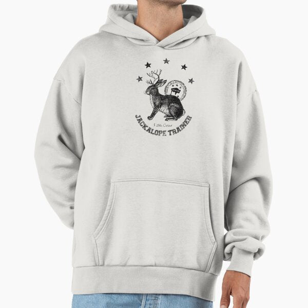Jackalope trainer beige background - Adult & Kids T-Shirts, Sweatshirts & Hoodies apparel design preview 1