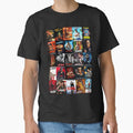 1980s Action Movie Classics - Adult & Kids T-Shirts, Sweatshirts & Hoodies apparel design preview 1