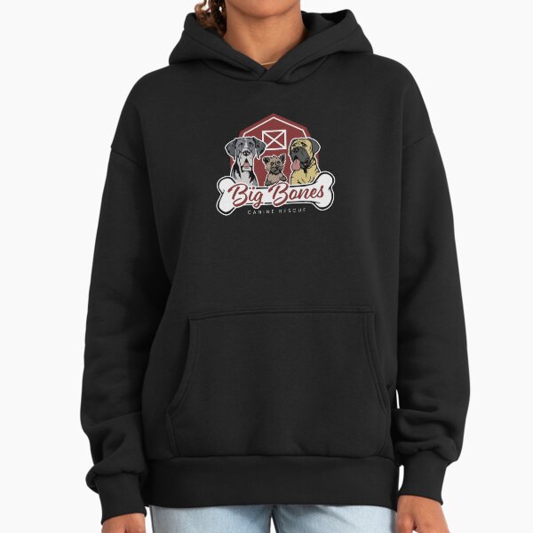 Big Bones Full Logo White Text - Adult & Kids T-Shirts, Sweatshirts & Hoodies apparel design preview 1