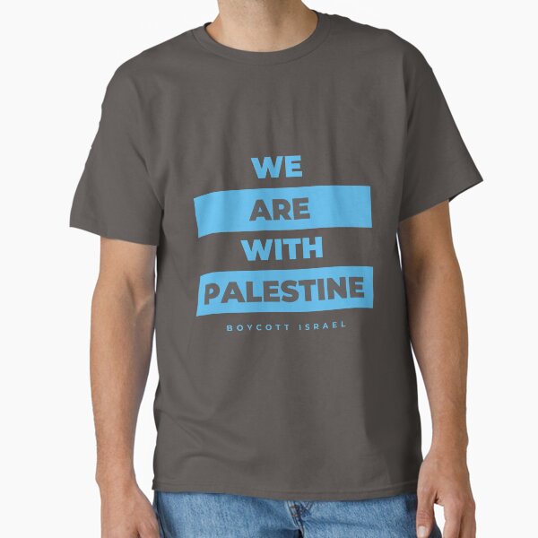 Anti Israel- We Are With Palestine - Adult & Kids T-Shirts, Sweatshirts & Hoodies apparel design preview 1