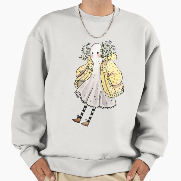 Little Ghostie in Raincoat - Adult & Kids T-Shirts, Sweatshirts & Hoodies apparel design preview 1