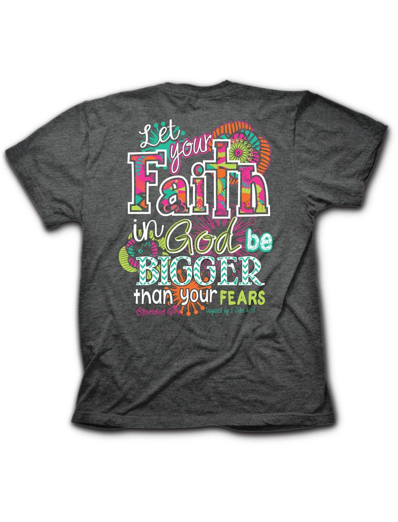 Cherished Girl Big Faith In God - Adult & Kids T-Shirts, Sweatshirts & Hoodies apparel design preview 2