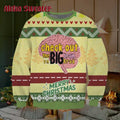 Check Out I Said Goddamn Pulp Fiction Ugly Christmas Sweater product image