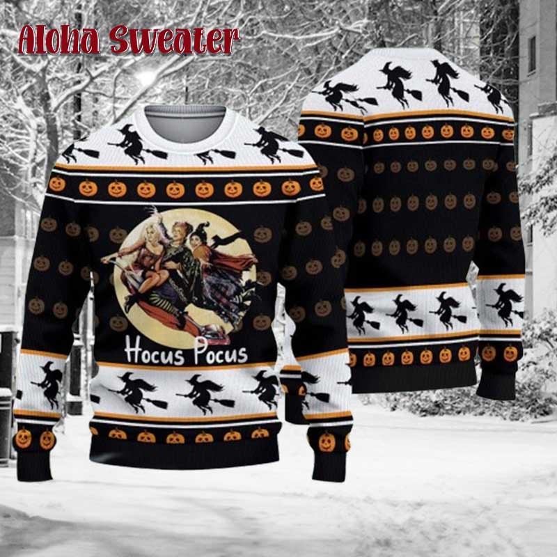Hocus Pocus Get In Loser Loser Ugly Christmas Sweater product image 3