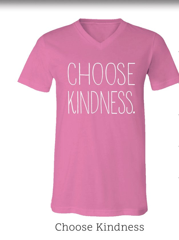 Sassy Frass Choose Kindness Canvas - Adult & Kids T-Shirts, Sweatshirts & Hoodies apparel design preview 2