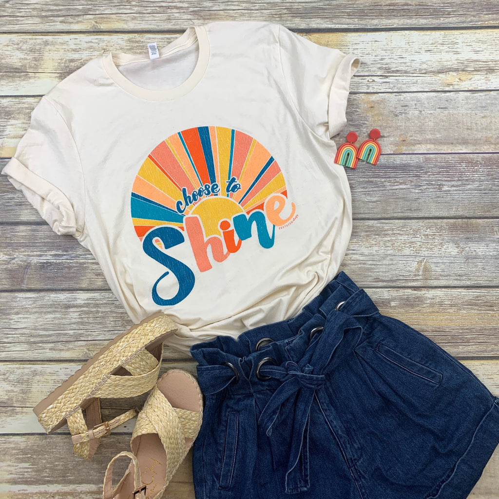 Southernology Statement Collection Choose To Shine - Adult & Kids T-Shirts, Sweatshirts & Hoodies apparel design preview 2