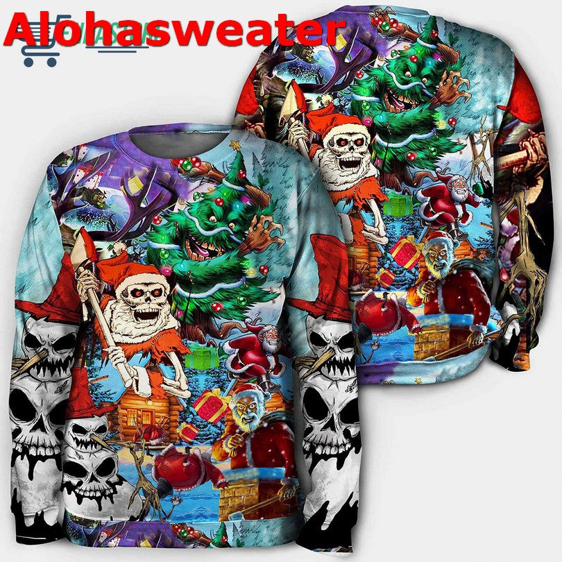 Christmas Anime Ahegao Christmas sweater product image 3