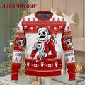 Christmas Coffee Jack Skellington Ugly Christmas Sweater product image