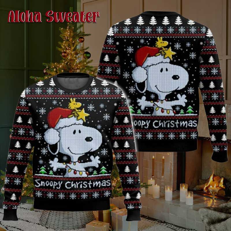 Snoopy The Charlie Brown Ugly Christmas Sweater product image 5