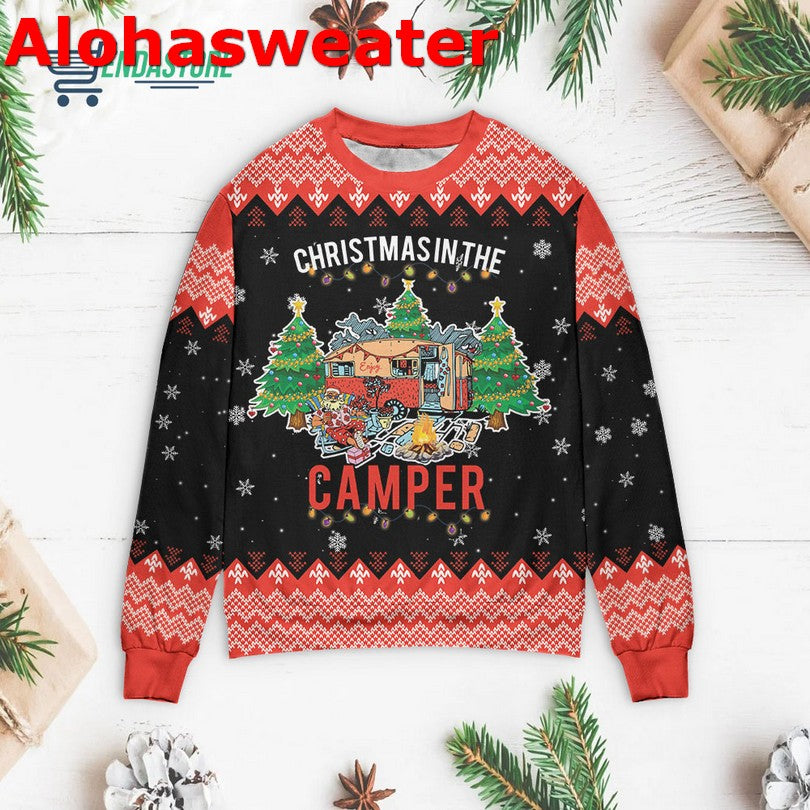 Christmas in the camper Christmas sweater product image 3