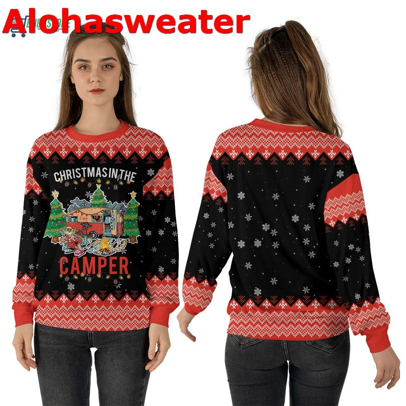 Christmas in the camper Christmas sweater product image 4