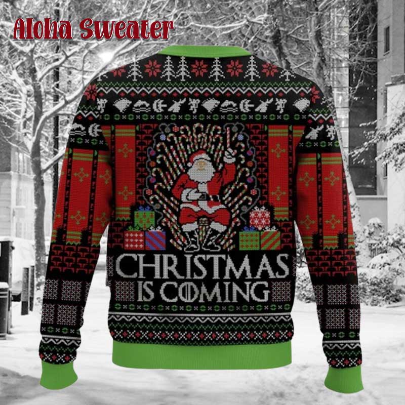 Dracarystmas Game Of Thrones Ugly Christmas Sweater product image 3
