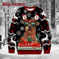 Cool Pitbull Funny Dog Ugly Christmas Sweater product image