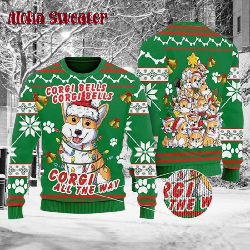 Cool Pitbull Funny Dog Ugly Christmas Sweater product image 2