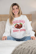 Simply Southern Berry Loved Valentine Crew - Adult & Kids T-Shirts, Sweatshirts & Hoodies apparel design preview 1