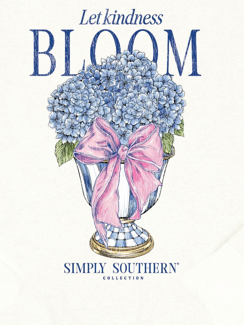 Simply Southern Kindness Bloom Crew - Adult & Kids T-Shirts, Sweatshirts & Hoodies apparel design preview 2