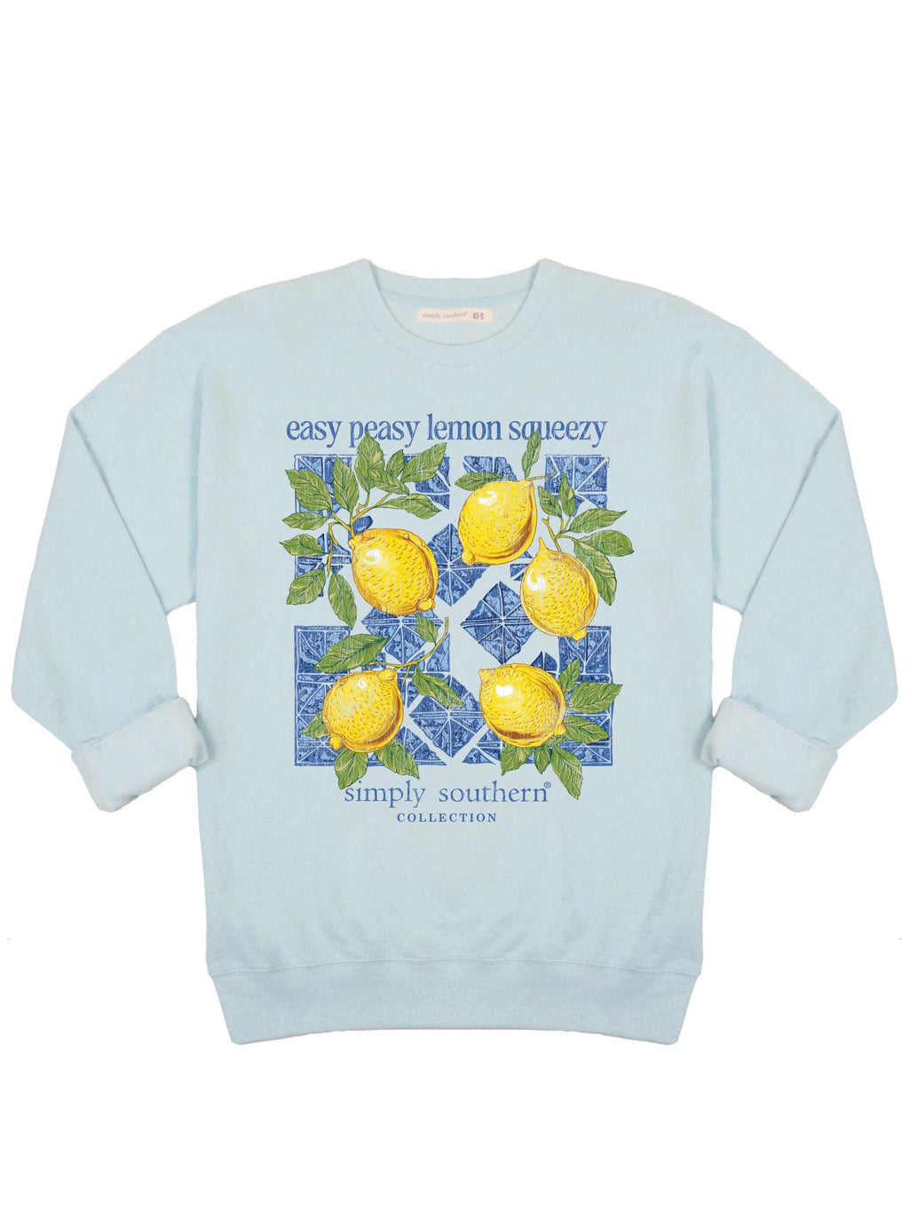 Simply Southern Lemon Crew - Adult & Kids T-Shirts, Sweatshirts & Hoodies apparel design preview 2