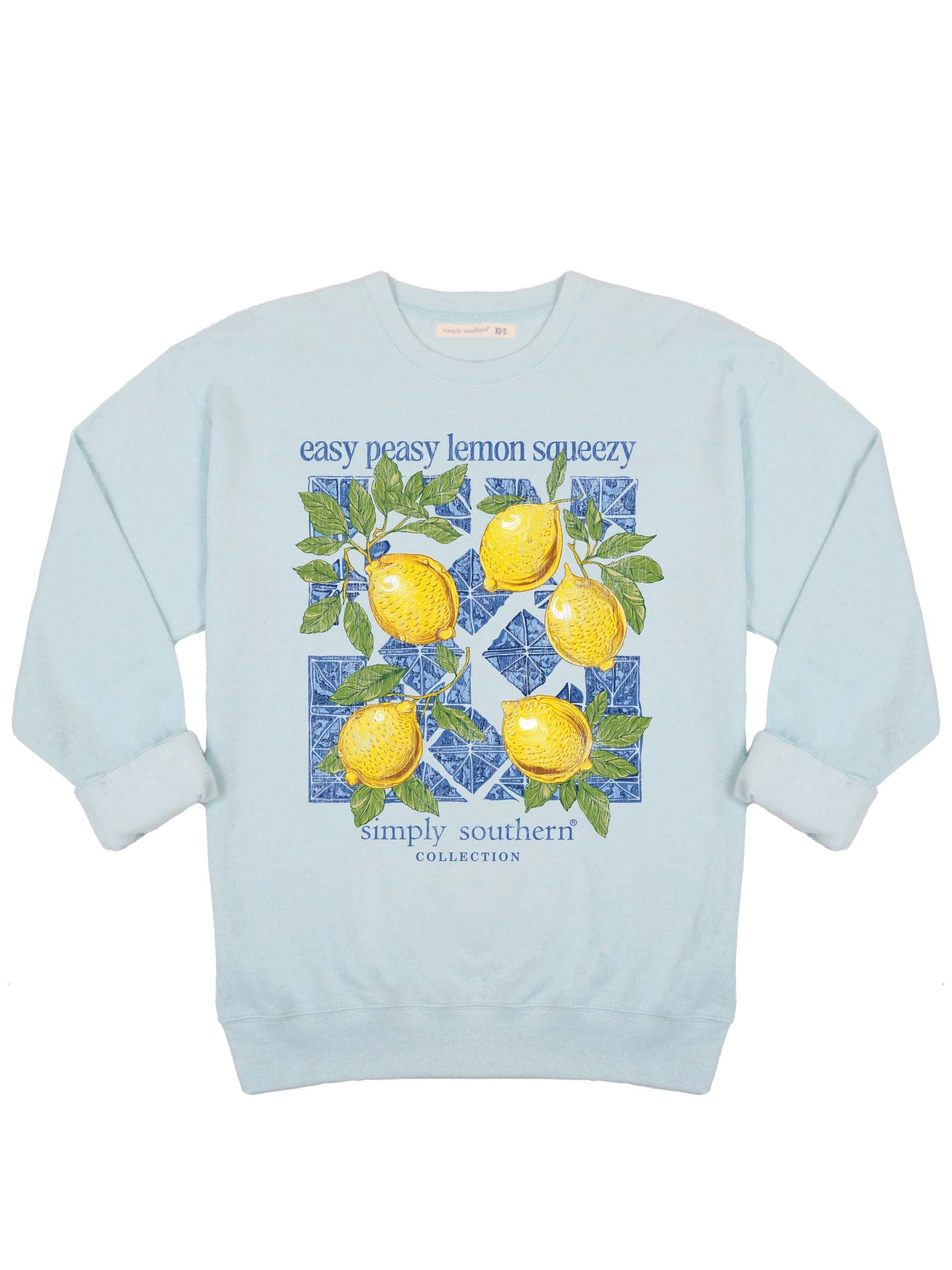 Simply Southern Lemon Crew - Adult & Kids T-Shirts, Sweatshirts & Hoodies apparel design preview 2
