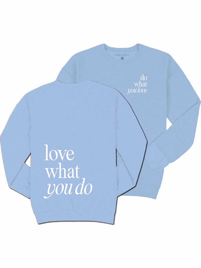 Simply Southern Love Lapis Crew - Adult & Kids T-Shirts, Sweatshirts & Hoodies apparel design preview 2