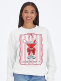 Simply Southern Tini Bit Merry Holiday Crew - Adult & Kids T-Shirts, Sweatshirts & Hoodies apparel design preview 1