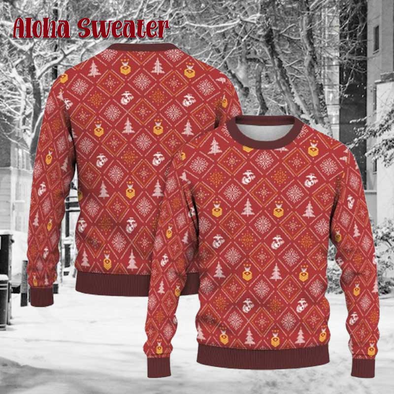 Duck Soldier Us Army Ugly Christmas Sweater product image 3