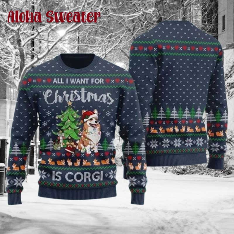 Doge Meme Merry Bonkmas Ugly Christmas Sweater product image 5