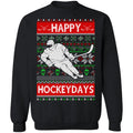 Happy hockeydays ice Christmas sweater product image 2