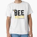 Bee Positive - Adult & Kids T-Shirts, Sweatshirts & Hoodies apparel design preview 1