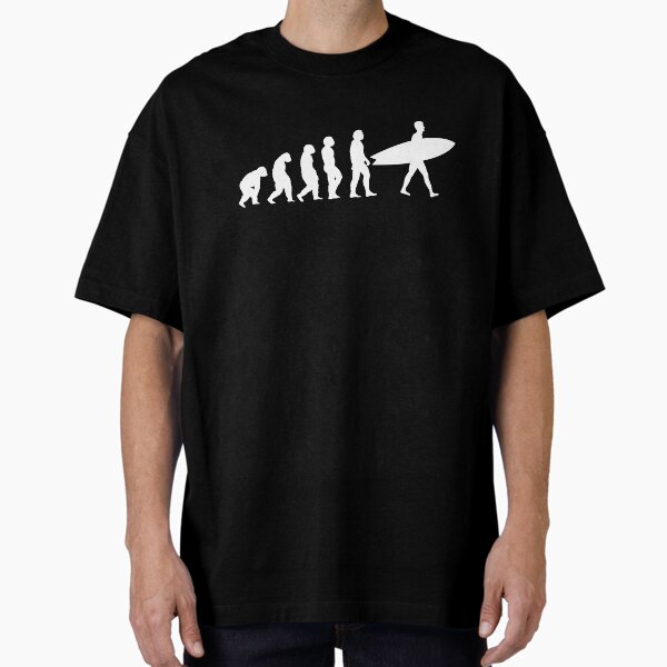 Evolution Of Man To Surfer Vintage, Surfing Gift, and - Adult & Kids T-Shirts, Sweatshirts & Hoodies apparel design preview 1